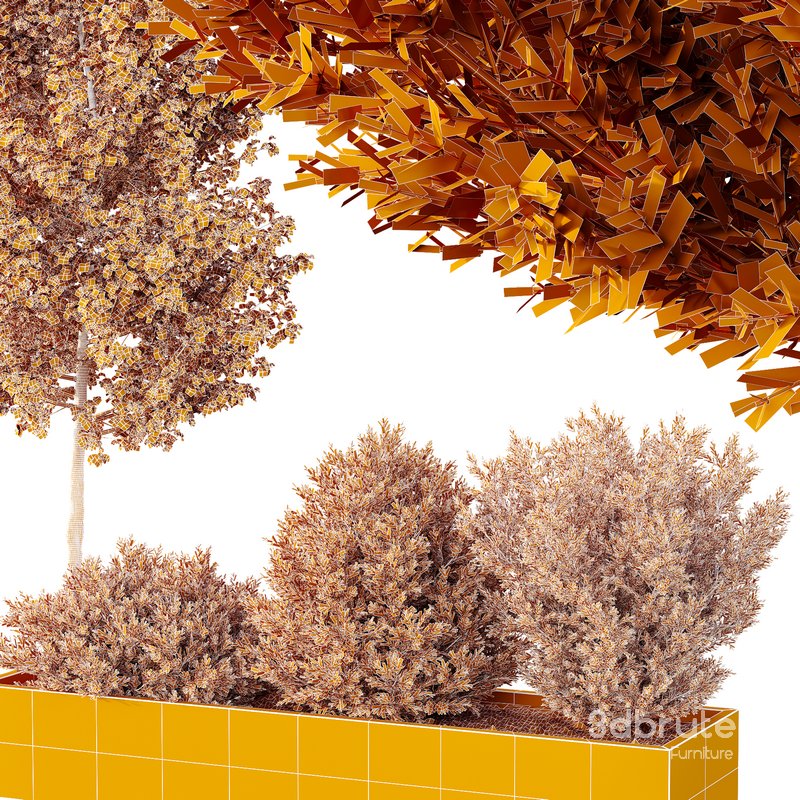 HQ Tree and bush garden box outdoor VOL 42 Image 5