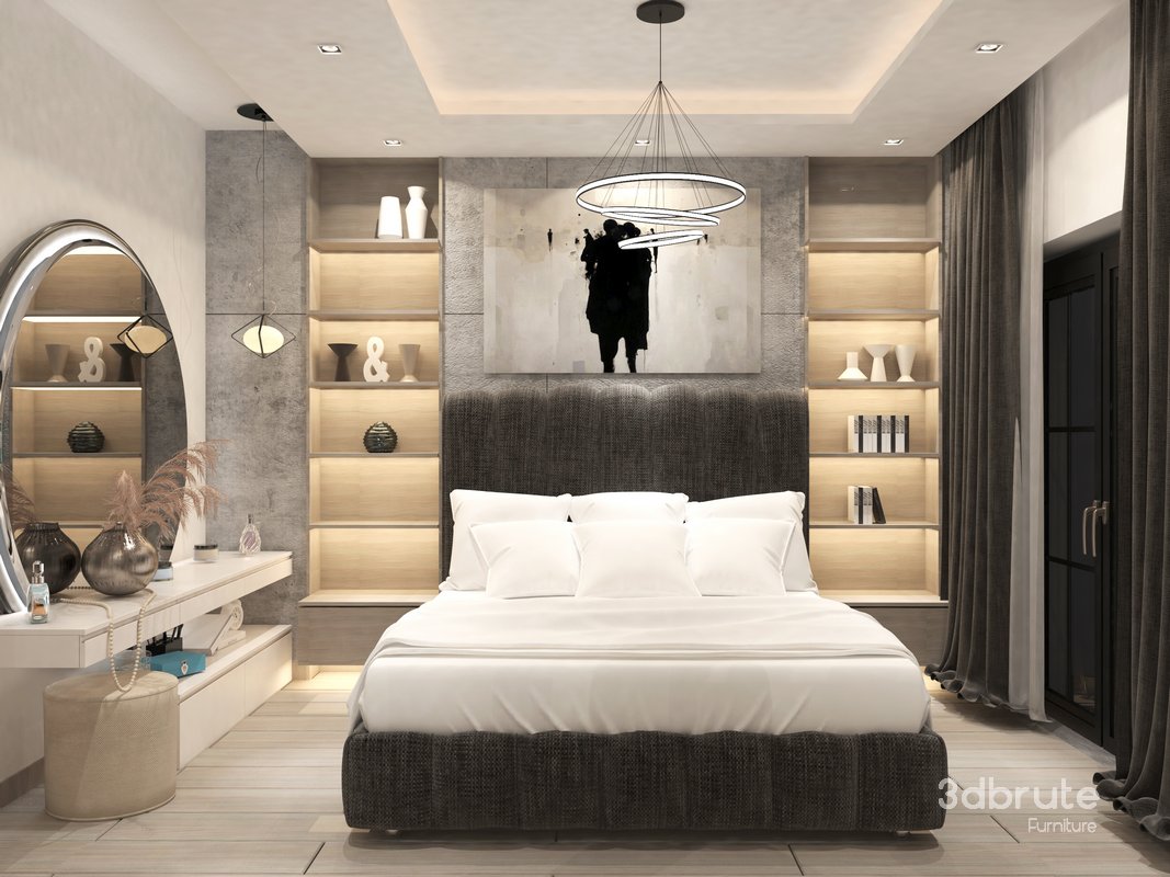 master bed and bathroom Image 2