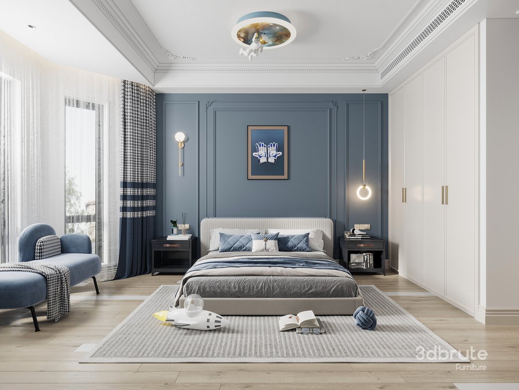 Modern bedroom Image 1