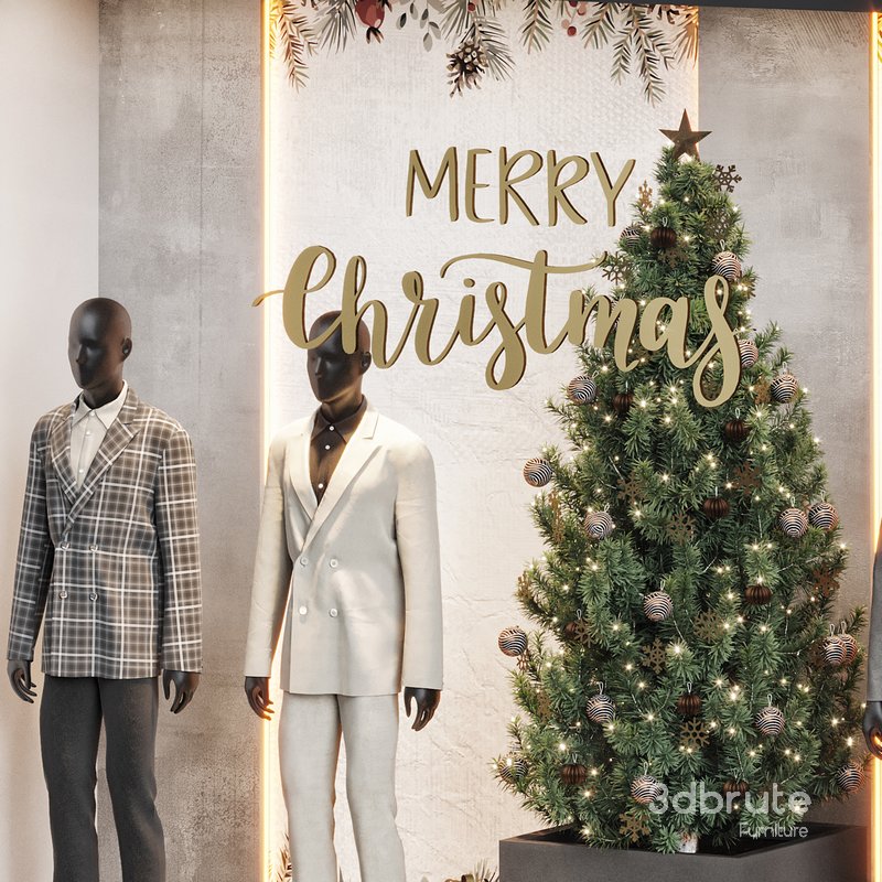 New Year showcase of the clothing shop 02 Image 3