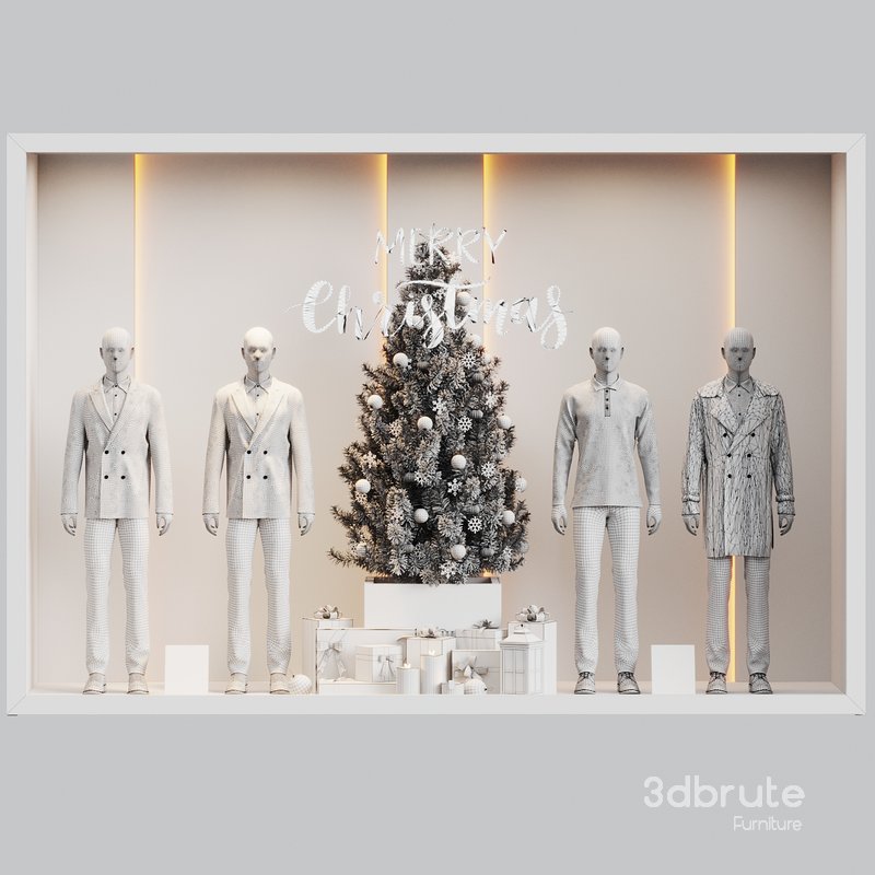 New Year showcase of the clothing shop 02 Image 5