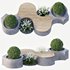 Bench with Plants – Urban Furniture 02 - Thumbnail 1