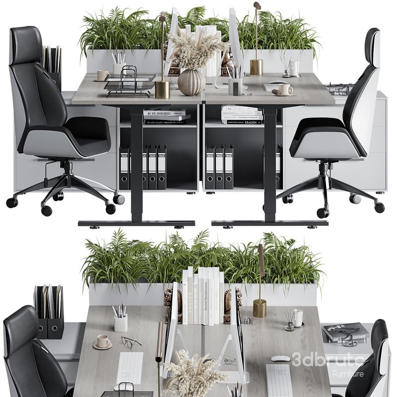 Employee Set Office Furniture 07 Image 2