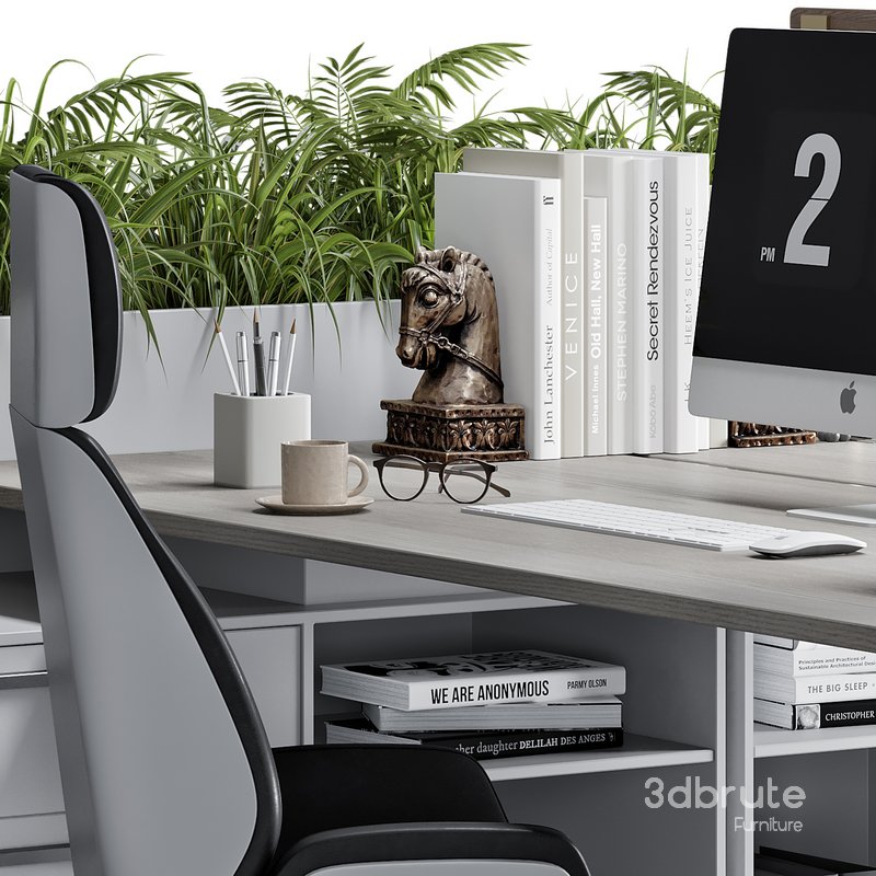 Employee Set Office Furniture 07 Image 4
