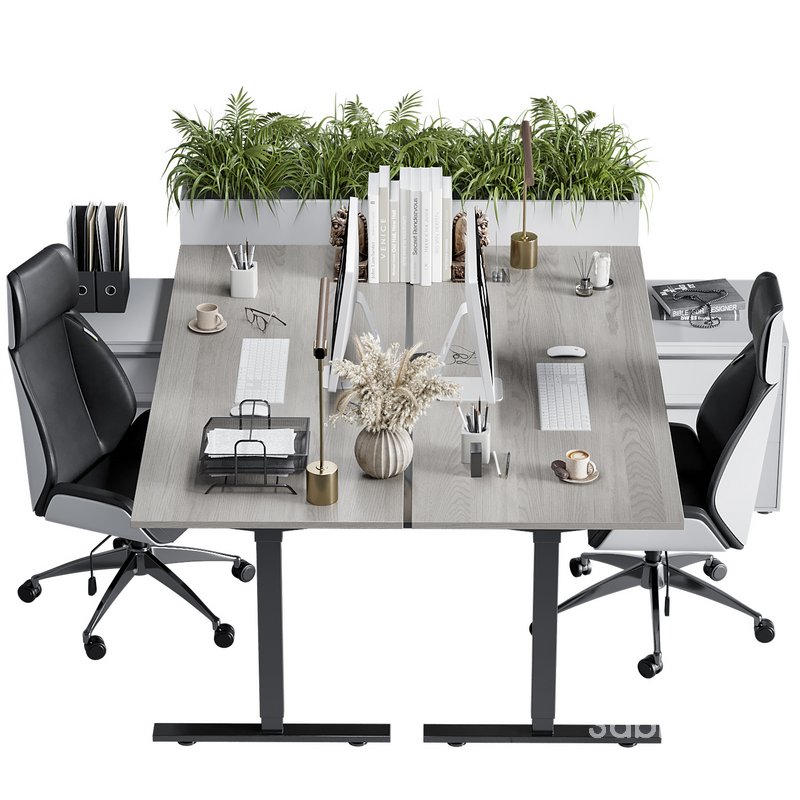Employee Set Office Furniture 07 Image 5