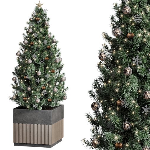 christmas Tree and Decoration 06