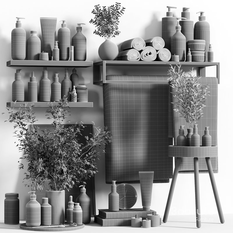 Bathroom accessories set 9 Image 4