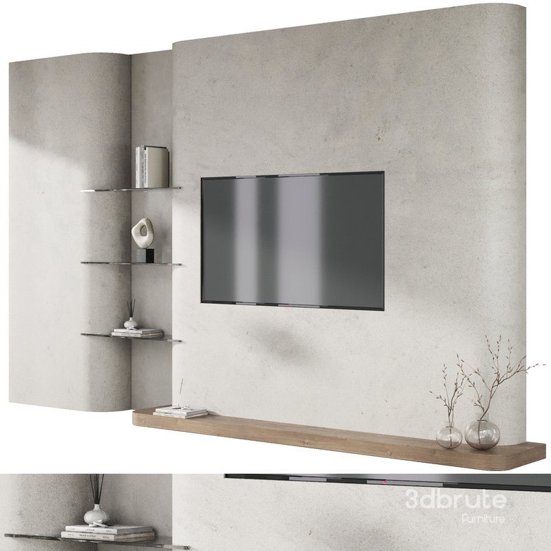 TV wall decor set6 Image 1