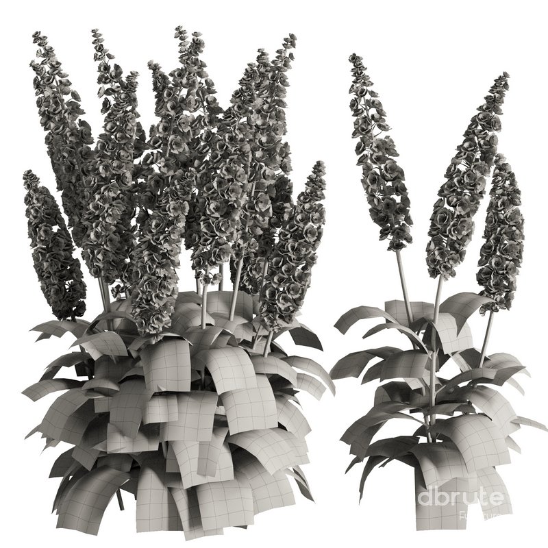 Flower Bush Set2 Image 3