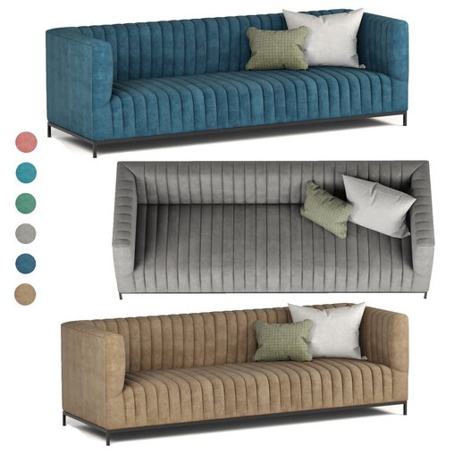 velvet sofa