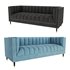 Nicole Miller velvet sofa - Thumbnail 2