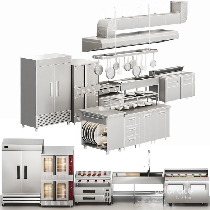 Cafe equipment 03 commercial kitchen Image 6