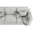 HomeVance Casero Leather Sofa - Thumbnail 7