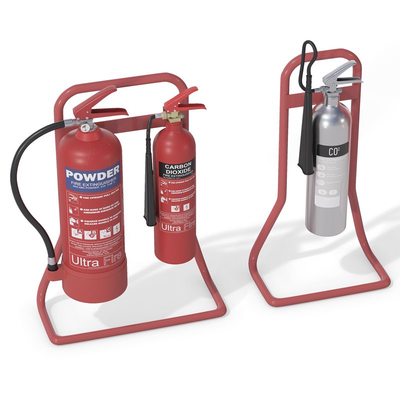 Fire Extinguishers Set Image 4