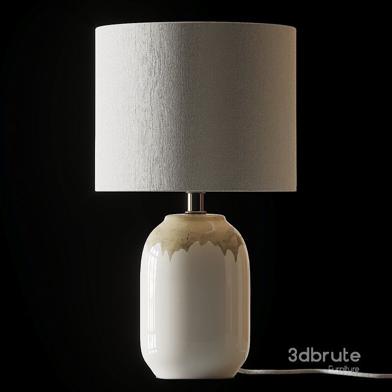 COX & COX Ceramic Bedside Lamp Image 2