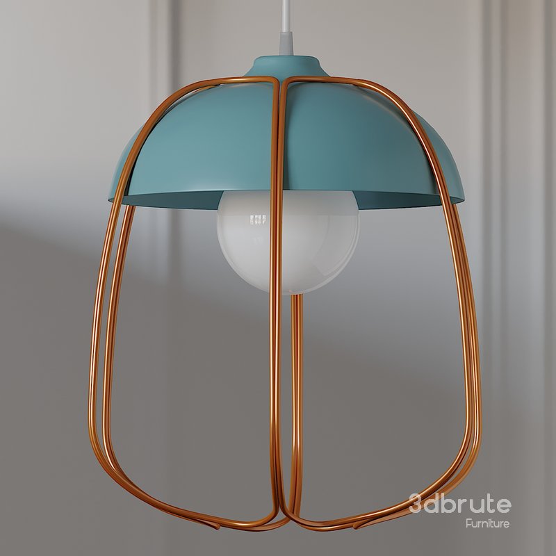 CROWDYHOUSE Tull Cage Ceiling Lamp 3 Colors Image 3