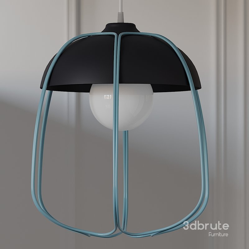 CROWDYHOUSE Tull Cage Ceiling Lamp 3 Colors Image 2