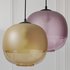 CROWDYHOUSE Bale Pendant Purple and Amber Glass - Thumbnail 1