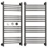 Water heated towel rail Sunerja Boheme 100×50 straight - Thumbnail 3