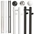 Electric heated towel rail EWRIKA Penelope X2 120×8 black - Thumbnail 1