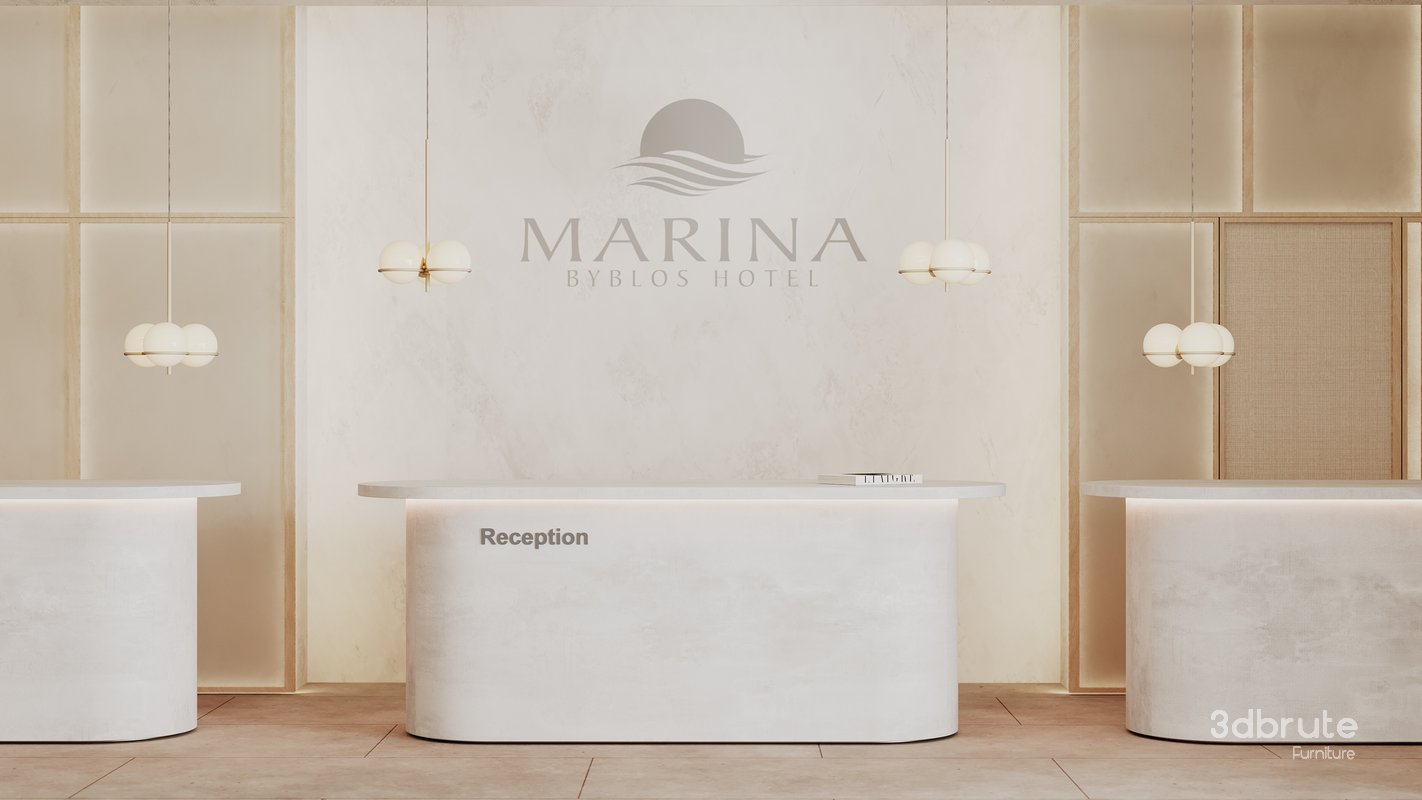 Hotel Reception and Lobby Interior Design Image 2