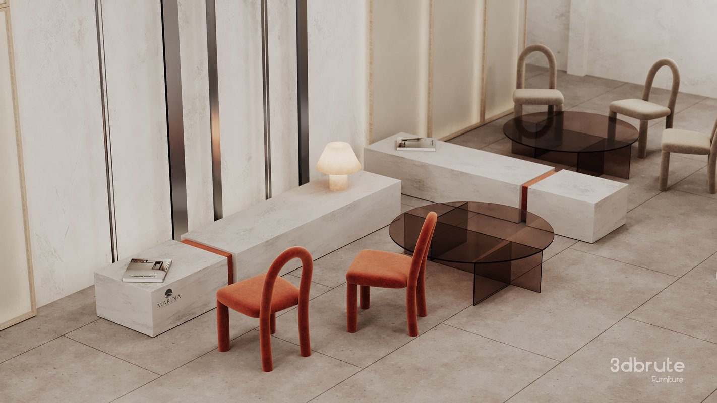 Hotel Reception and Lobby Interior Design Image 4