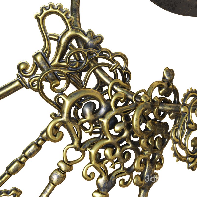 Vintage Key Chain Image 5