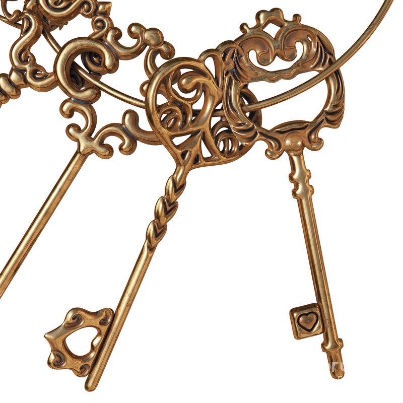 Vintage Key Chain Image 3