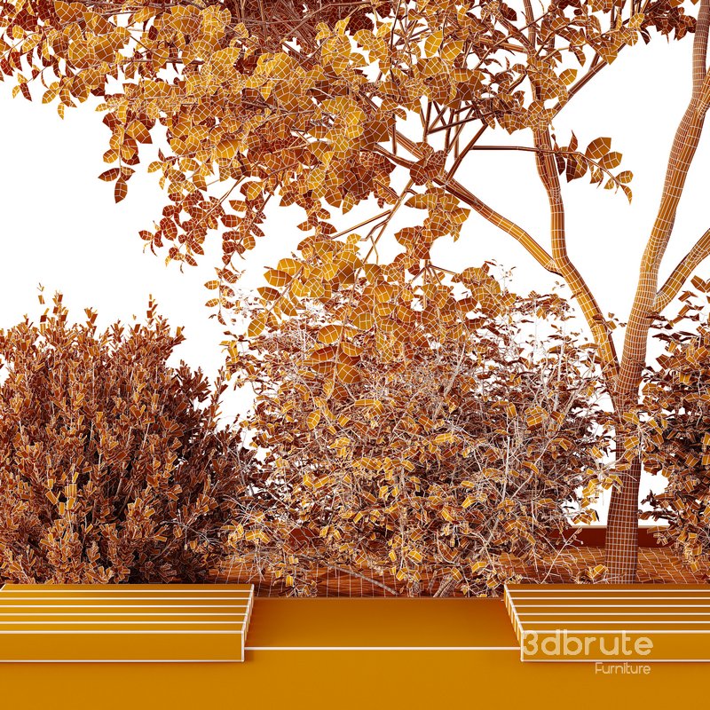 HQ Tree and bush garden box outdoor VOL 54 Image 4