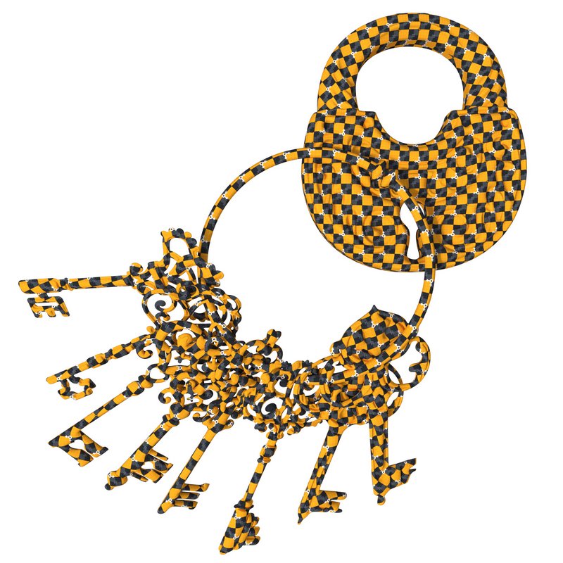 Vintage Key Chain Image 6