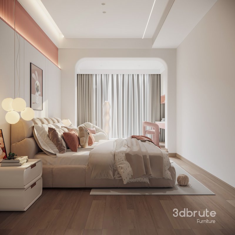 Modern bedroom Image 1