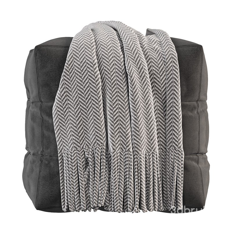 Pouf Transformer 5.1 blue velor Image 3