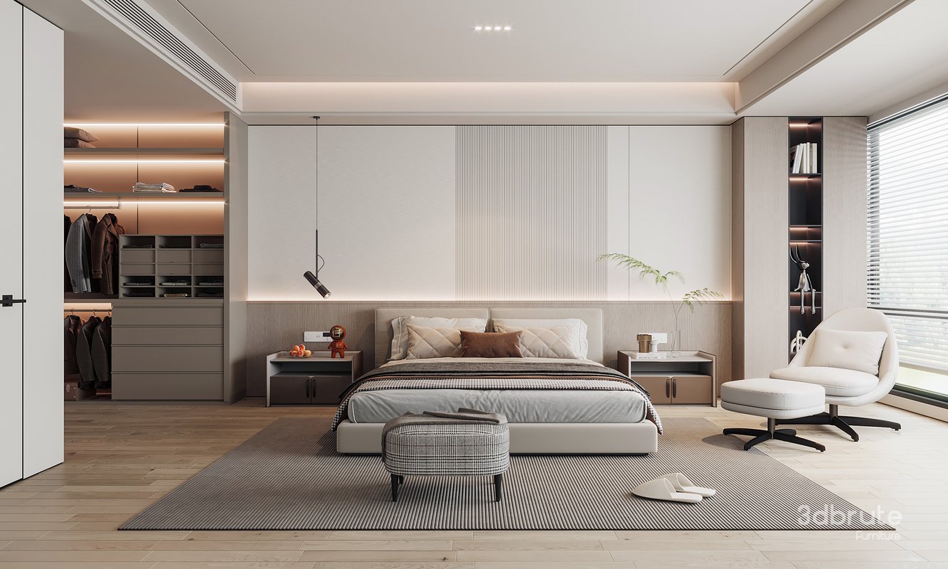 Modern bedroom Image 1