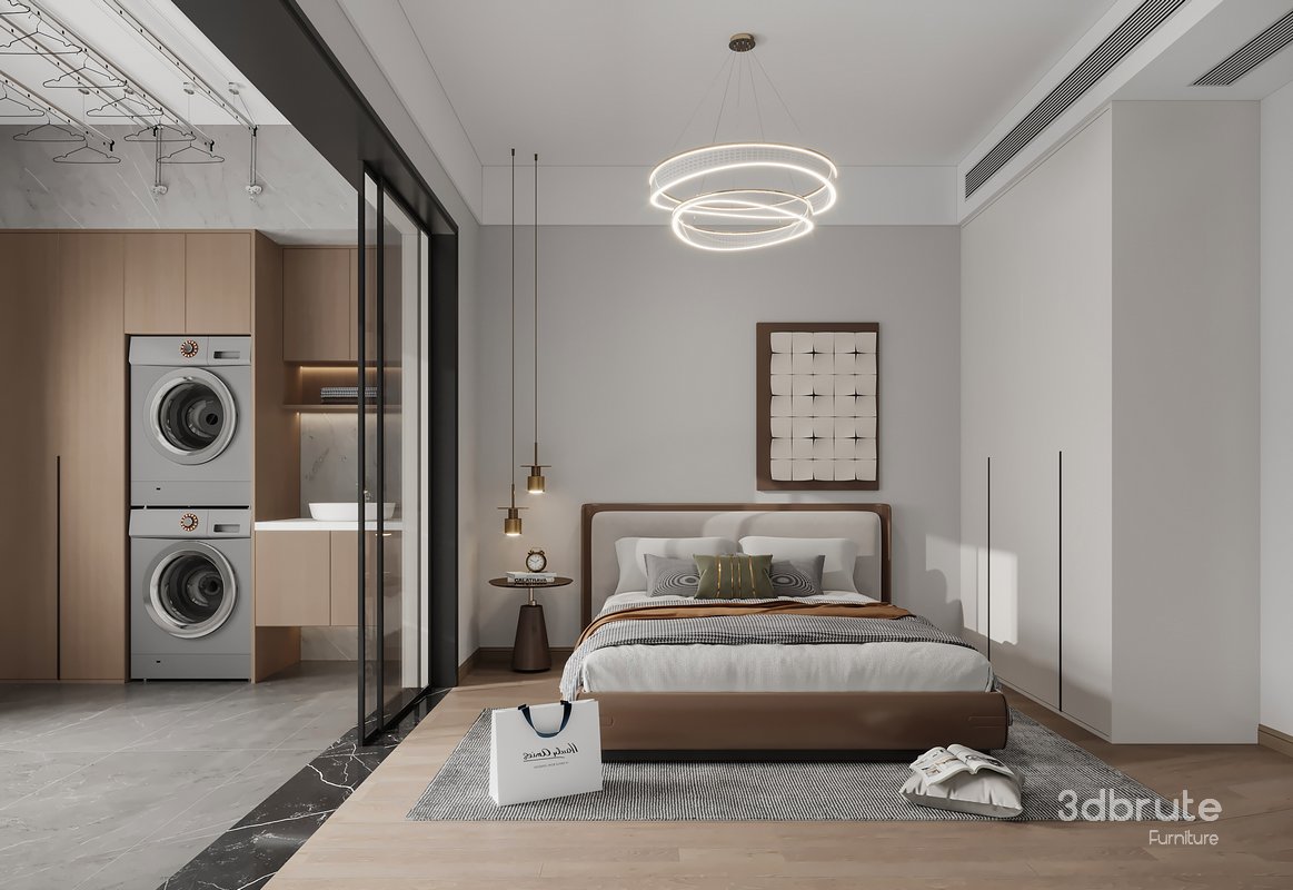 Modern bedroom Image 1