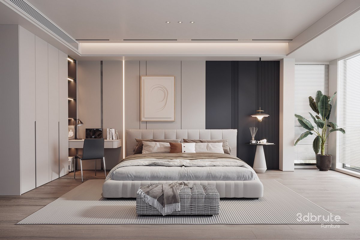 Modern bedroom Image 1