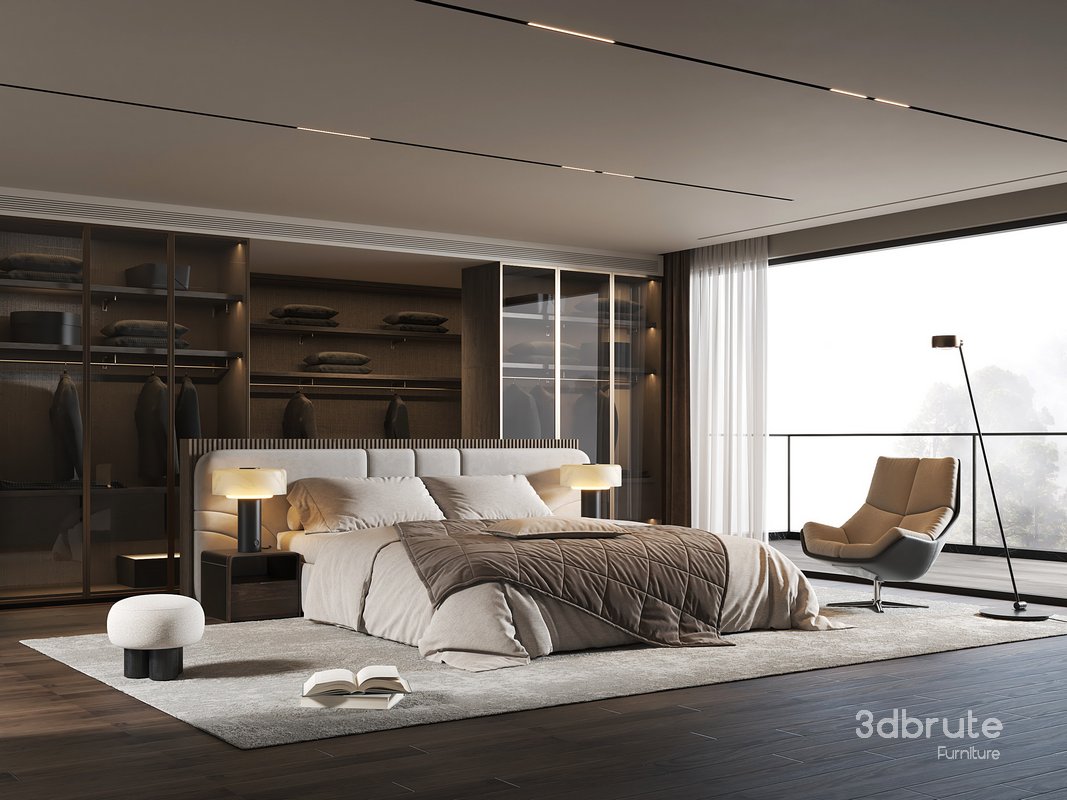 Modern bedroom Image 1