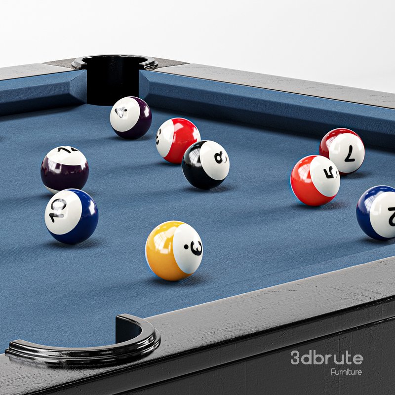 Mizerak Dakota 8 Slatron Billiard Table Image 3