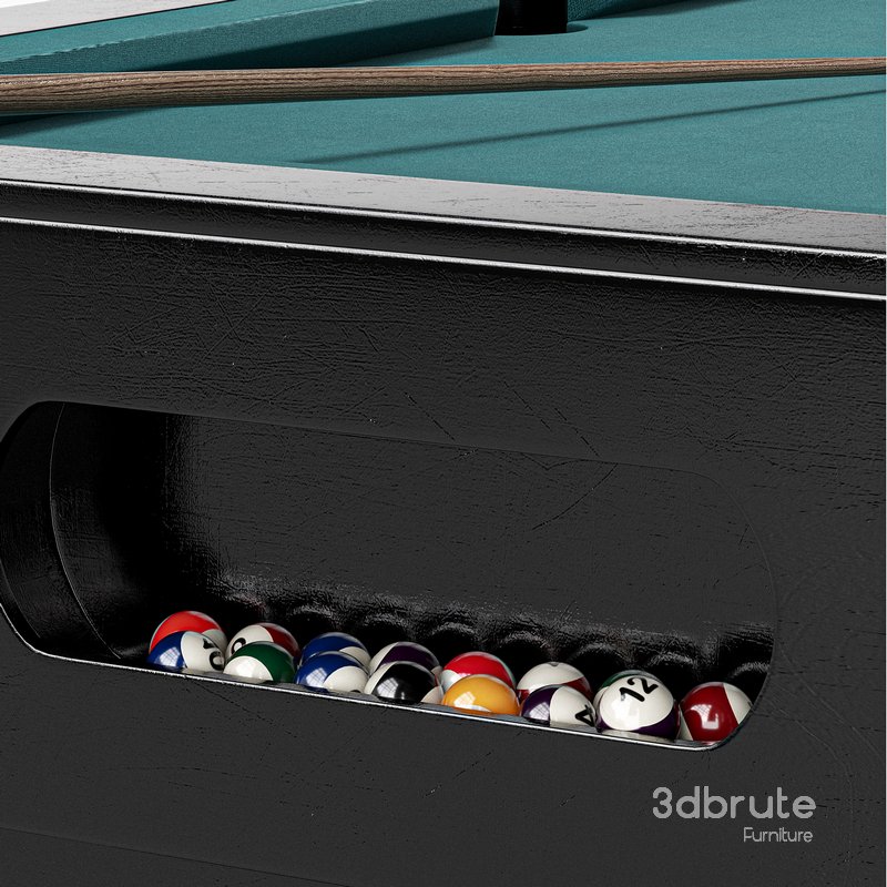 Mizerak Dakota 8 Slatron Billiard Table Image 4