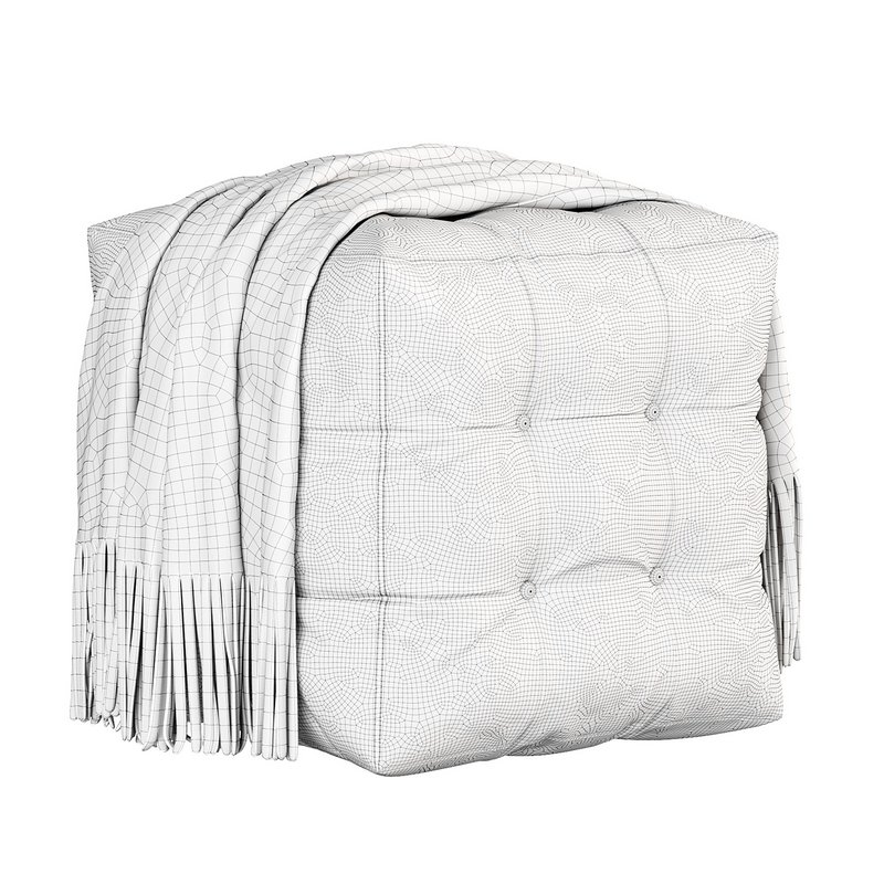 Pouf Transformer 5.1 blue velor Image 4