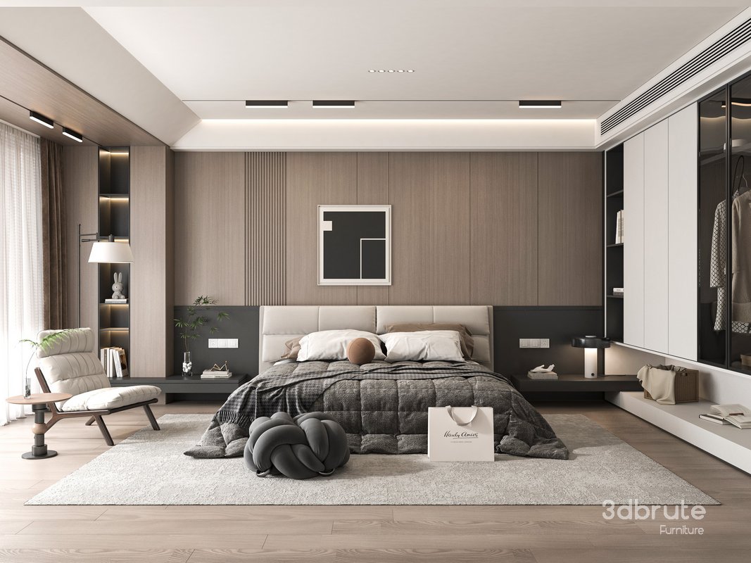 Modern bedroom Image 1