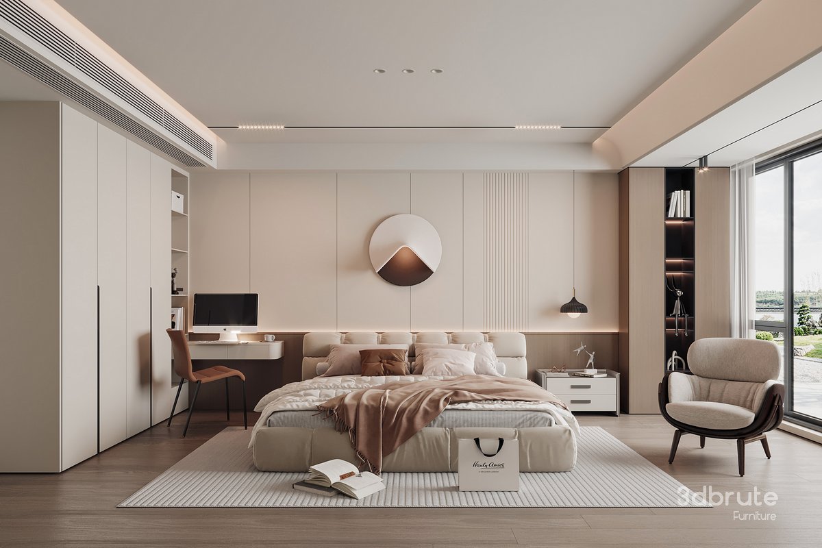 Modern bedroom Image 1
