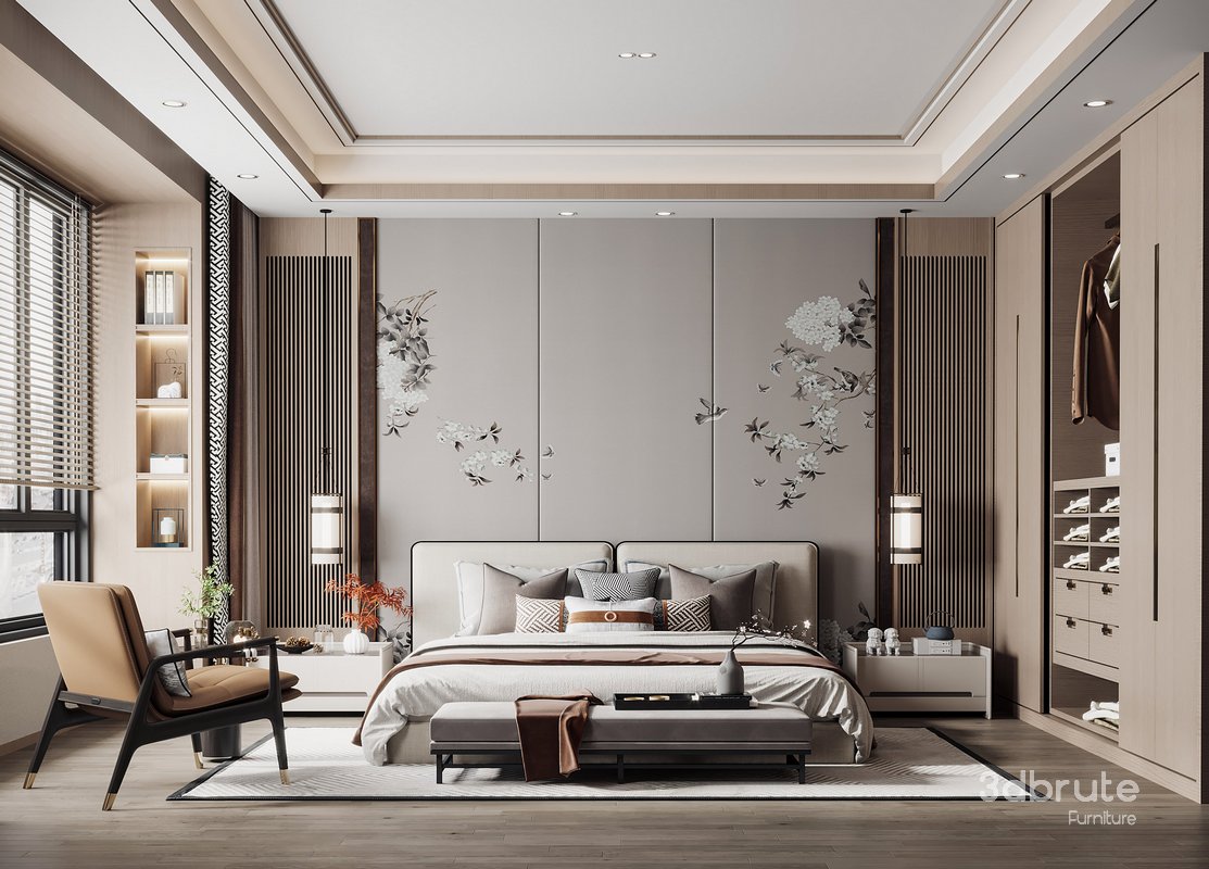 Modern bedroom Image 1