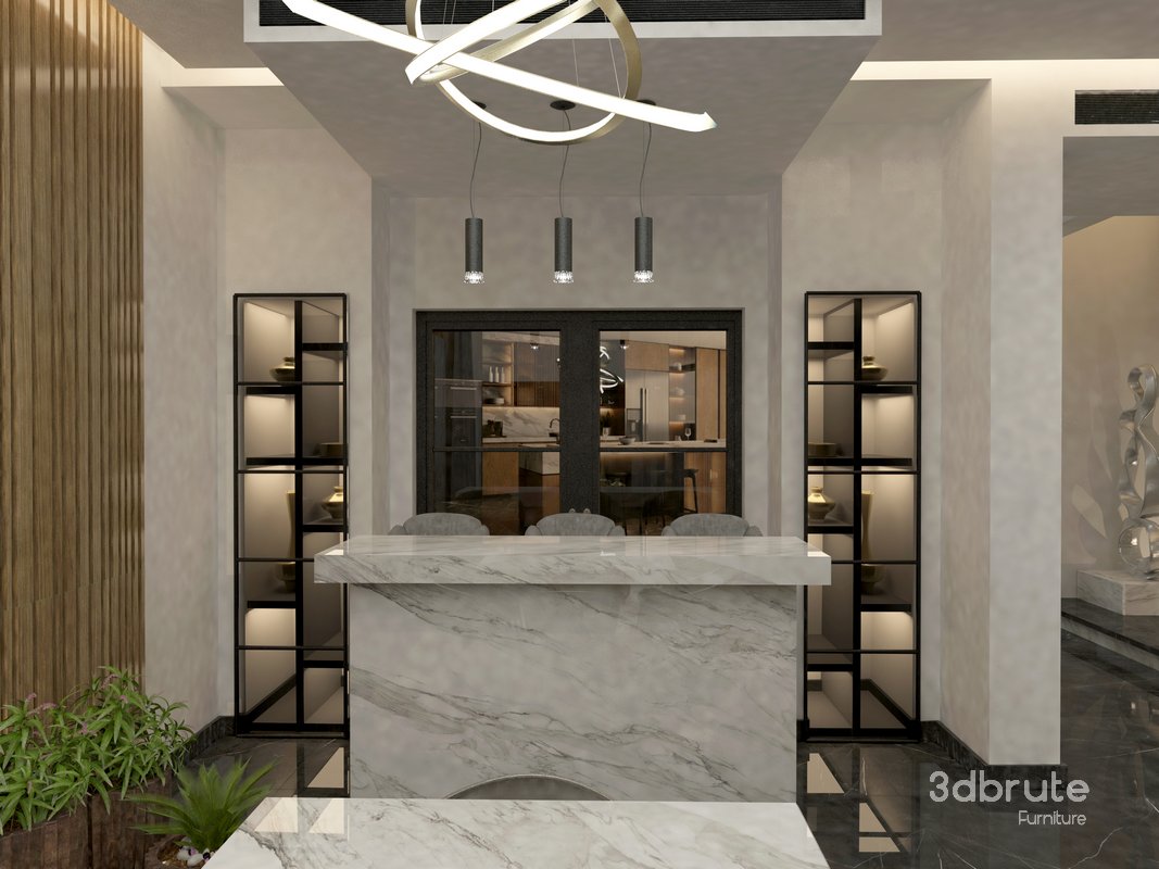 home entrance & reception with dining Image 5