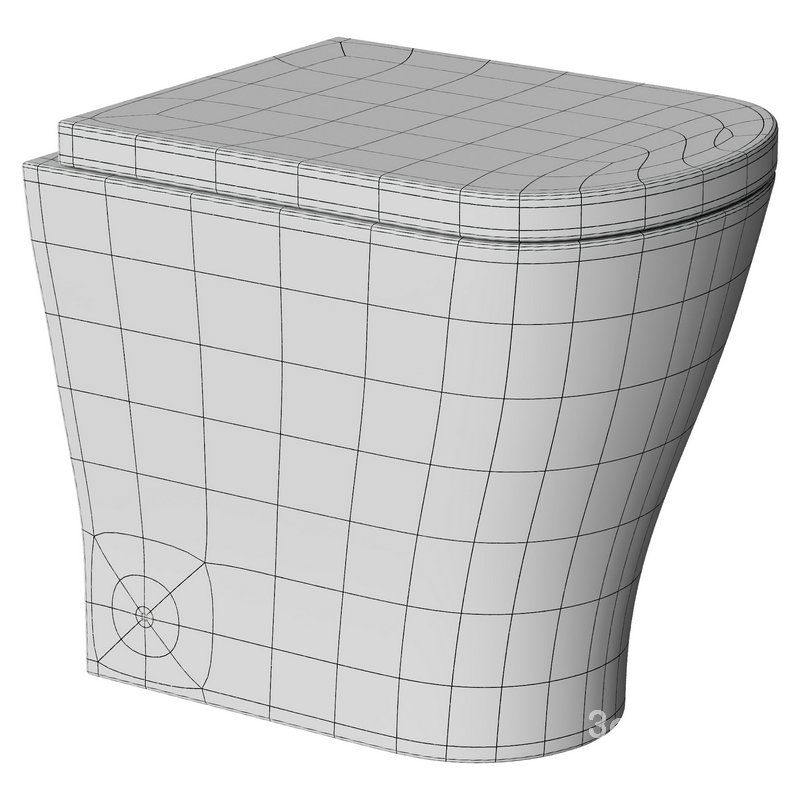 Ceramica Marseille Back to Wall Toilet with Concealed Cistern Image 2