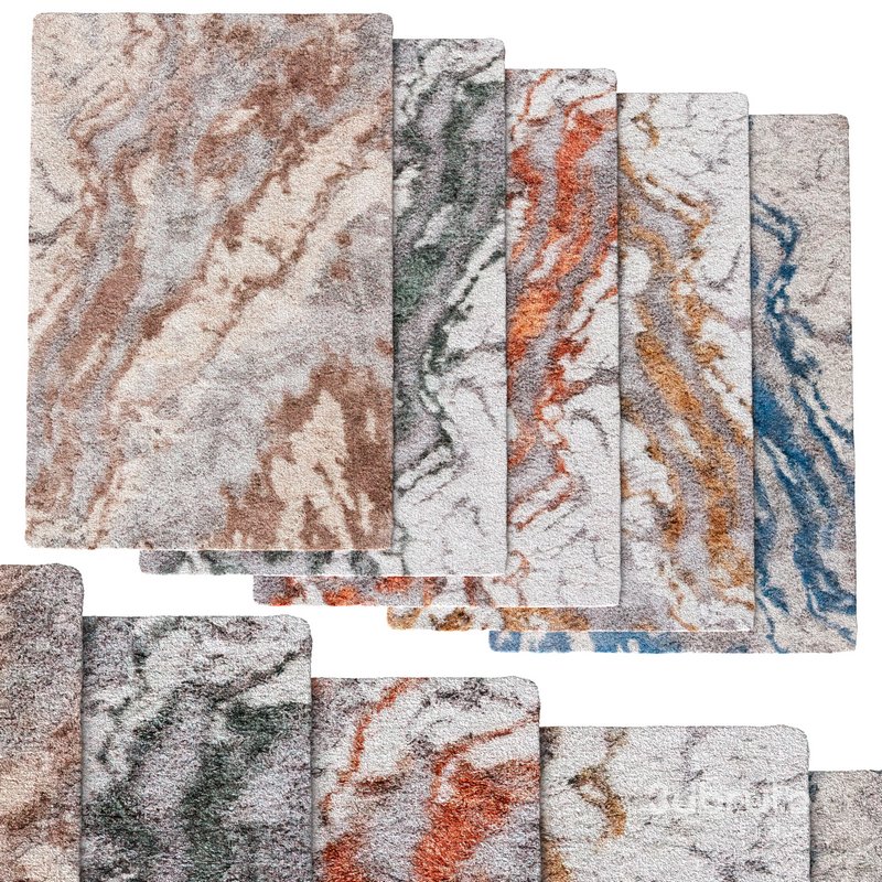 SAFAVIEH Horizon Shag Mukades Image 1