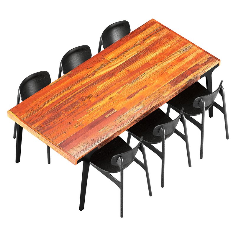 Dinning Table and Chair Image 2