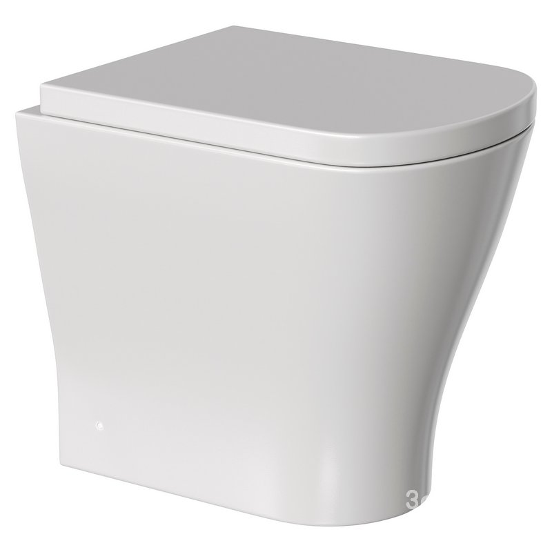Ceramica Marseille Back to Wall Toilet with Concealed Cistern Image 1