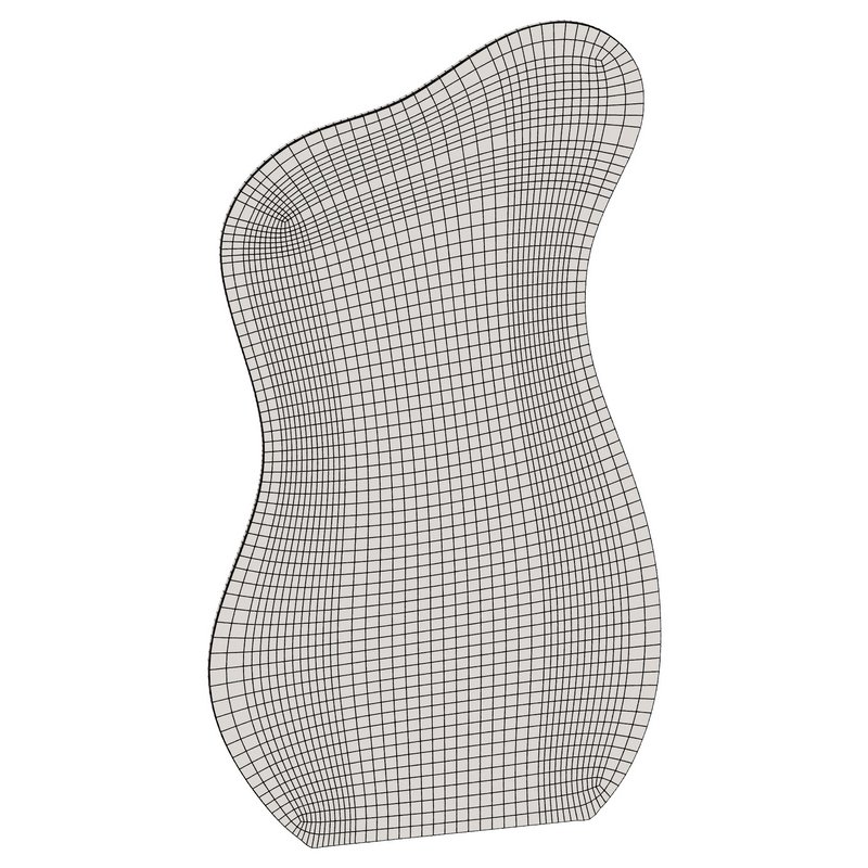 EDGE – EXTRA LARGE FRAMELESS FULL LENGTH POND MIRROR Image 3