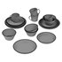 Larkin Reactive Glaze Stoneware Dinnerware Set - Thumbnail 4