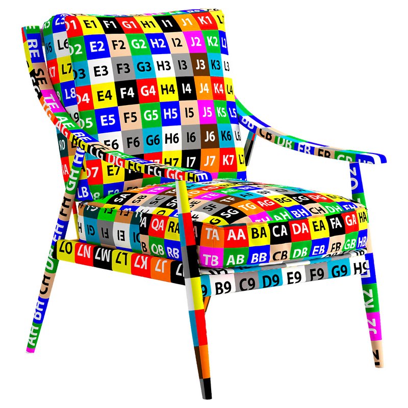 CORA ARMCHAIR IN BROWN Image 6